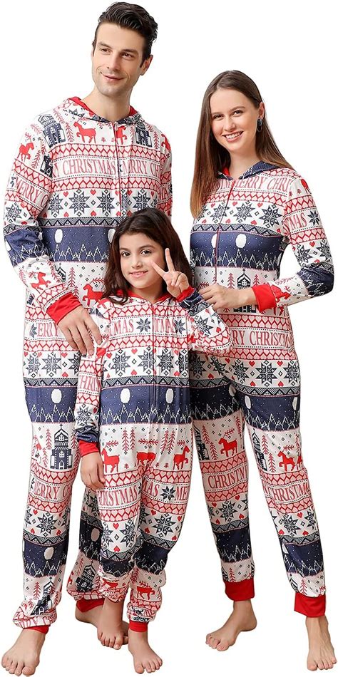 Pijamas De Navidad A Juego Para La Familia Pijamas De Vacaciones Para