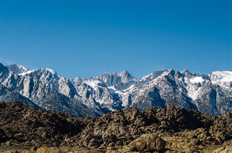 Mt Whitney The Tallest Point In The Contiguous United States Above