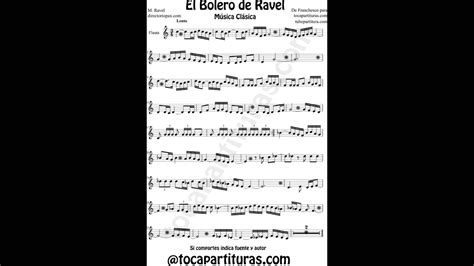 impuesto llave inglesa pérdida bolero de ravel partitura flauta dulce