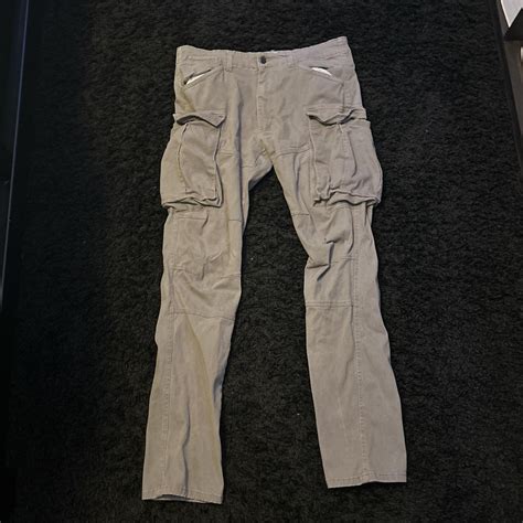 Mens Grey Trousers Depop