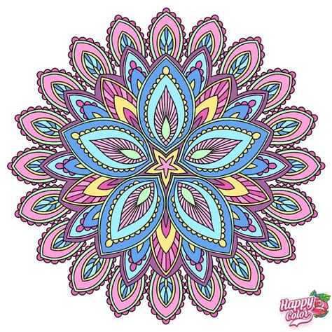 Pin By Manuela Rodrigues On Happy Color Mandala Design Art Mandala