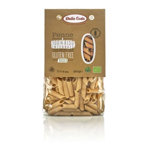 Paste Bio Penne Din Orez Brun Fara Gluten G Dalla Cos Bebe Tei