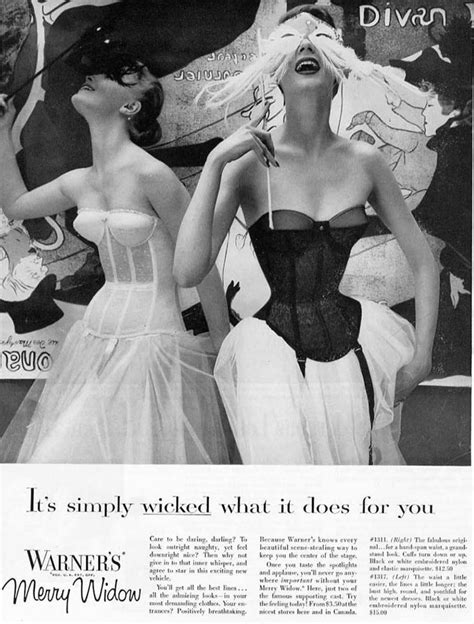 50s Lingerie 1950s Fashion Pinterest