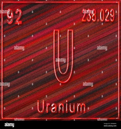 Atomic Structure Of Uranium Hi Res Stock Photography And Images Alamy