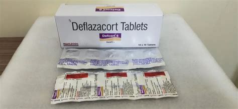 Defcort 6 Mg Tablet at Rs 150/box | डिफ्लैज़ाकोर्ट दवा in Nagpur | ID ...