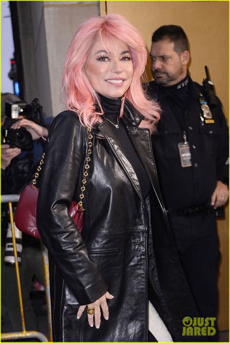 Shania Twain Debuts Vibrant Pink Hair On Way To Film Today Show