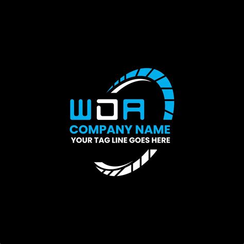 Wda Letter Logo Vector Design Wda Simple And Modern Logo Wda