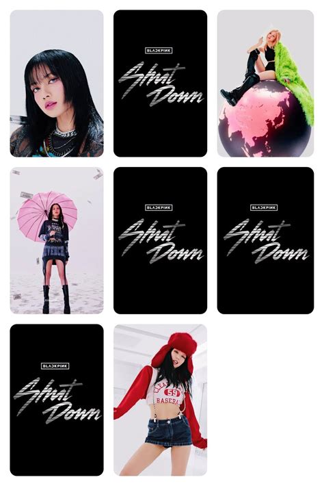 Blackpink Jisoo Ros Coachella Lomo Card Ukiss Kpop Black Pink