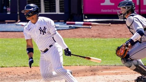 Gleyber Torres Sac Cuadrangular En Debut Victorioso De Los Yankees