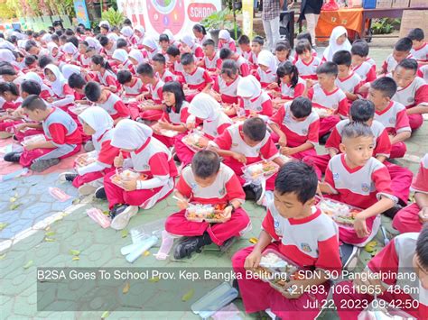 B2sa Goes To School Songsong Generasi Sehat Aktif Dan Produktif