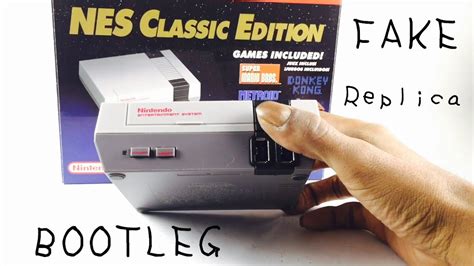 Nes Classic Edition Replicabootlegfake Nintendo Console Review