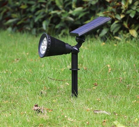 Lampa Solarna Ogrodowa Led Reflektor Wbijany Erli Pl