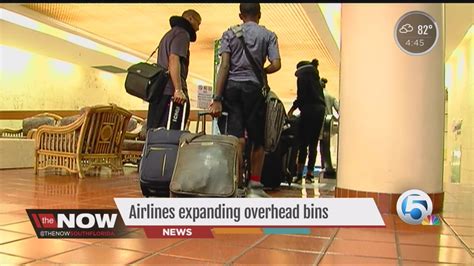 Airlines Expanding Overhead Bins Youtube