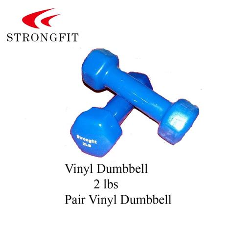 Vinyl Dumbbells Dumbell Pair Lbs Shopee Philippines