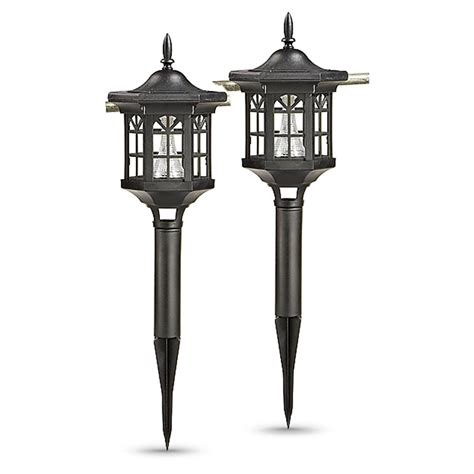 Pk Westinghouse Mediterranean Solar Lights Black Solar