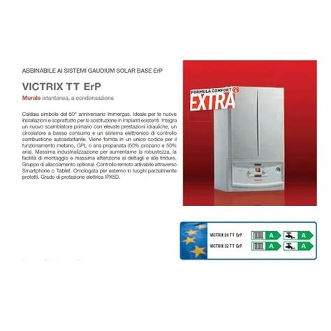 CALDAIA A CONDENSAZIONE Immergas Victrix 32 Tt Erp 3025637 Metano Con