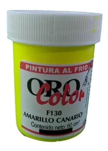 Pack 2 Pinturas Al Frio Oro Color 60 Ml MercadoLibre