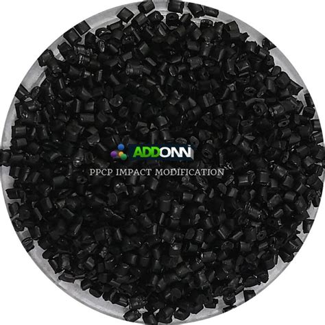 Black Granules Polypropylene Copolymer PPCP Plastic Compound For