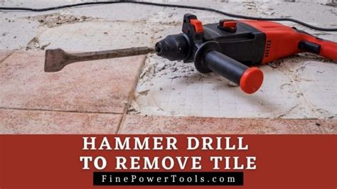 Hammer Drill To Remove Tile Easy Floor Tile Removal Tool