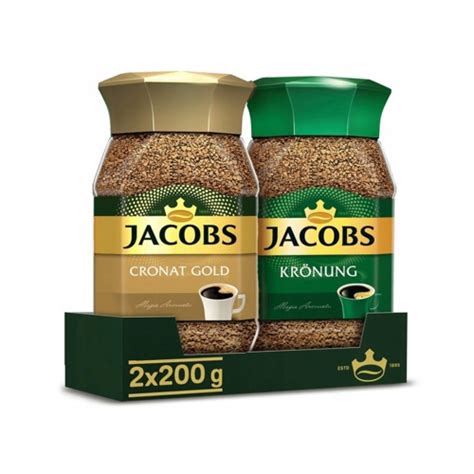 Jacobs Cronat Gold Krönung Kawa rozpuszczalna 200 g x 2 sztuki eMaja24