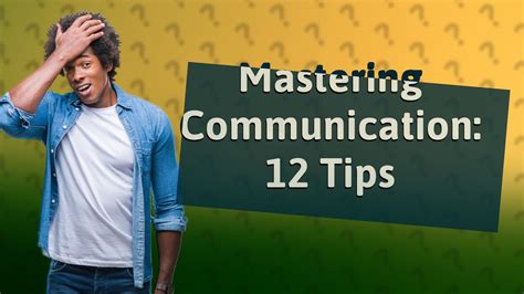 How Can I Enhance My Communication Skills 12 Practical Tips Youtube