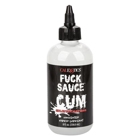 Fuck Sauce Lube Cum Unscented 8oz Bottle Miami Distro
