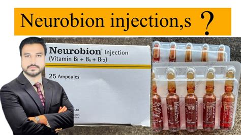 How To Use Neurobion Injections Medicine Info Youtube