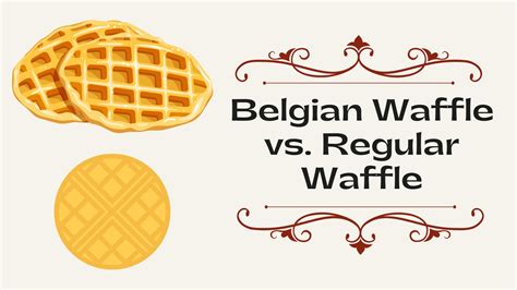 Belgian Waffle Vs Regular Waffle Whats A Difference Kitchenthinker