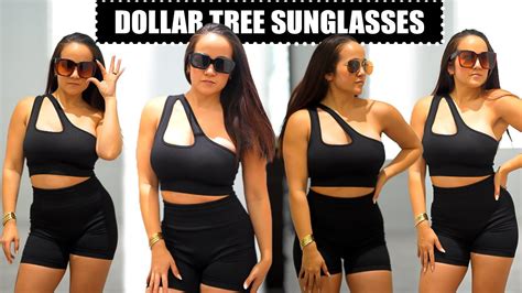 Dollar Tree Sunglass Haul And Try On You Need These Dee Lavigne