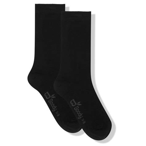 Boody Womens Bamboo Everyday Socks - Black - Boody