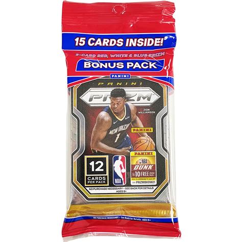 2020 21 Panini Prizm Basketball 15 Card Multi Pack BIG W