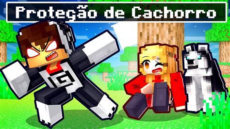 VIREI Um CACHORRO E Salvei A GAROTA No Minecraft YouTube