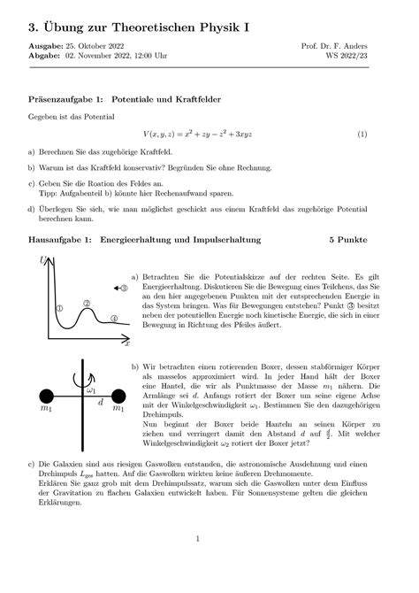 Uebung 03 Theoretische Physik II WS2223 3 Übung zur Theoretischen