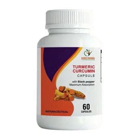 Saude S Turmeric Curcumin 60 Capsules At Rs 999 Bottle Herbal