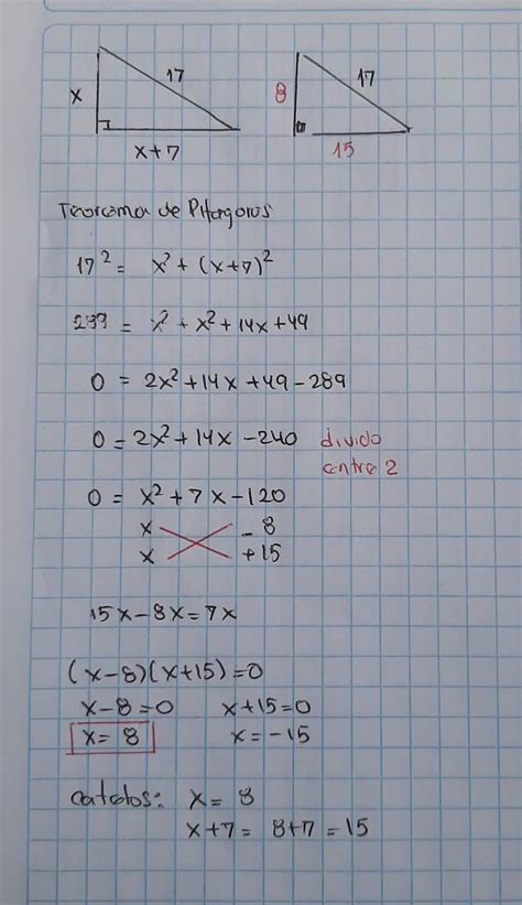 La Hipotenusa De Un Tri Ngulo Rect Ngulo Mide Cm Y Un Cateto Mide Cm