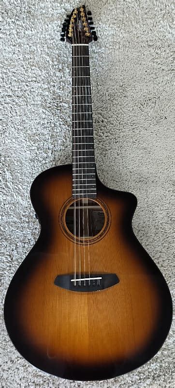 Breedlove Organic Solo Pro Concert Edgeburst 12 String Ce Reverb