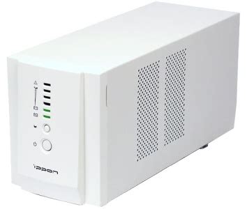 Купить UPS IPPON Smart Power Pro 1400 белый в Алматы – Магазин на Kaspi.kz