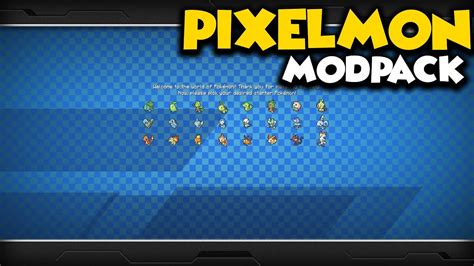 Choose Your Starter Minecraft Pixelmon Mod Youtube