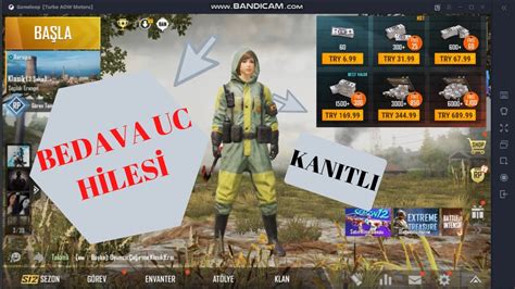 Bedava Uc H Les Pubg Mob Le Kanitli Youtube