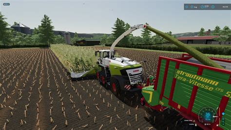 Fs Maypole Farm Episode Chaffing Corn For Silage Farming