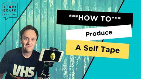 The Self Tape Basic Youtube