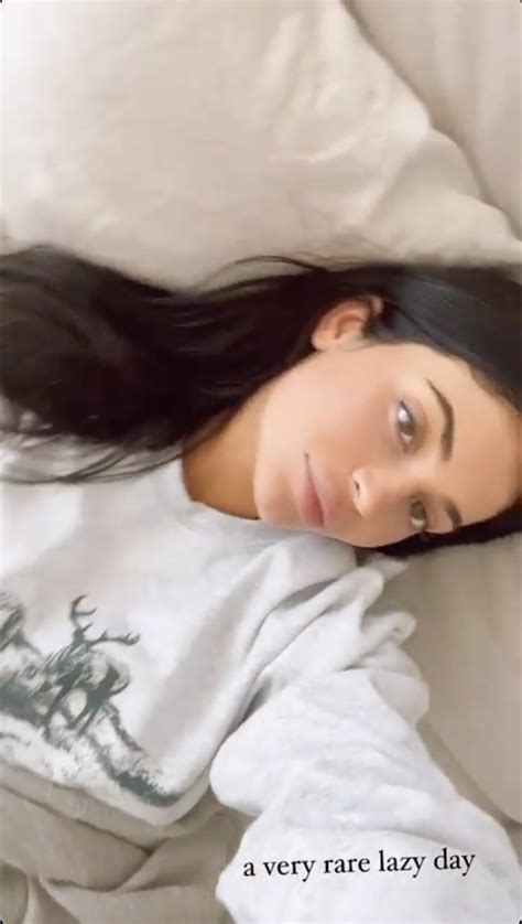 Kylie Jenner Shows Off Real Skin Texture In Rare Unedited Video During