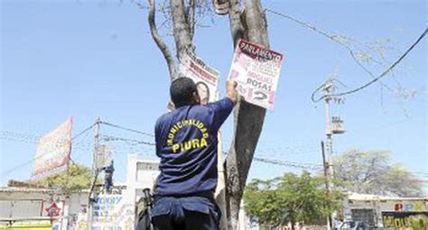 S 7 200 Por No Retirar Propaganda Política Peru Correo