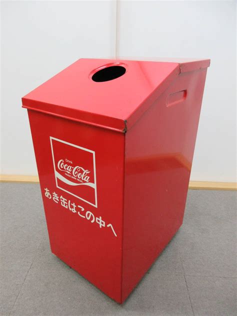 Yahooオークション M【8 7】再 22 Coca Cola コカ・コーラ ゴミ箱