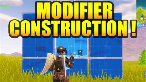 COMMENT MODIFIER LES CONSTRUCTIONS RAPIDEMENT ASTUCE Sur FORTNITE