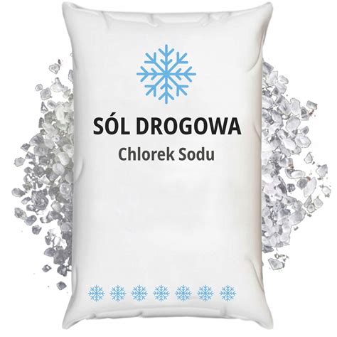 SÓL DROGOWA Chlorek Sodu 25KG Worek 12917716633 oficjalne archiwum