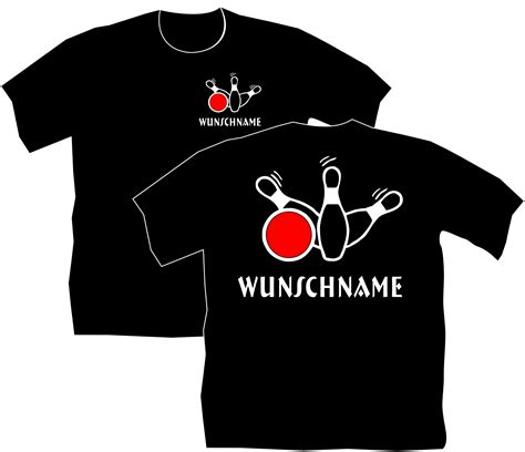 T Shirt Bowling Motiv 16 Flexi Design Online Shop