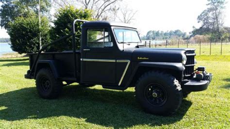 Fully Restored One Of A Kind X Willys Pickup Classic Willys