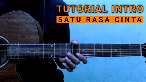 Tutorial Intro Arief Satu Rasa Cinta Youtube