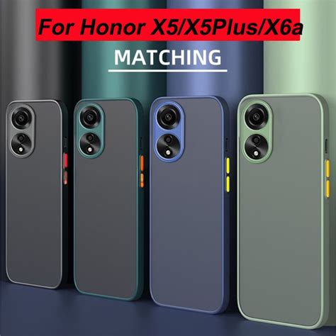 Phone Case For Honor X5 X7B X6A X5 Plus Casing Camera Lens Protection